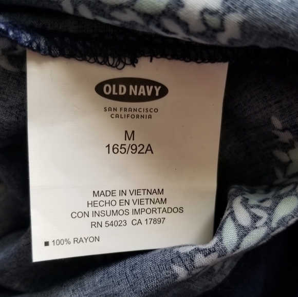 NWT Boho Maxi Dress Navy Floral Print with Side Slit Strapless Maxi Dres… - Picture 10 of 11